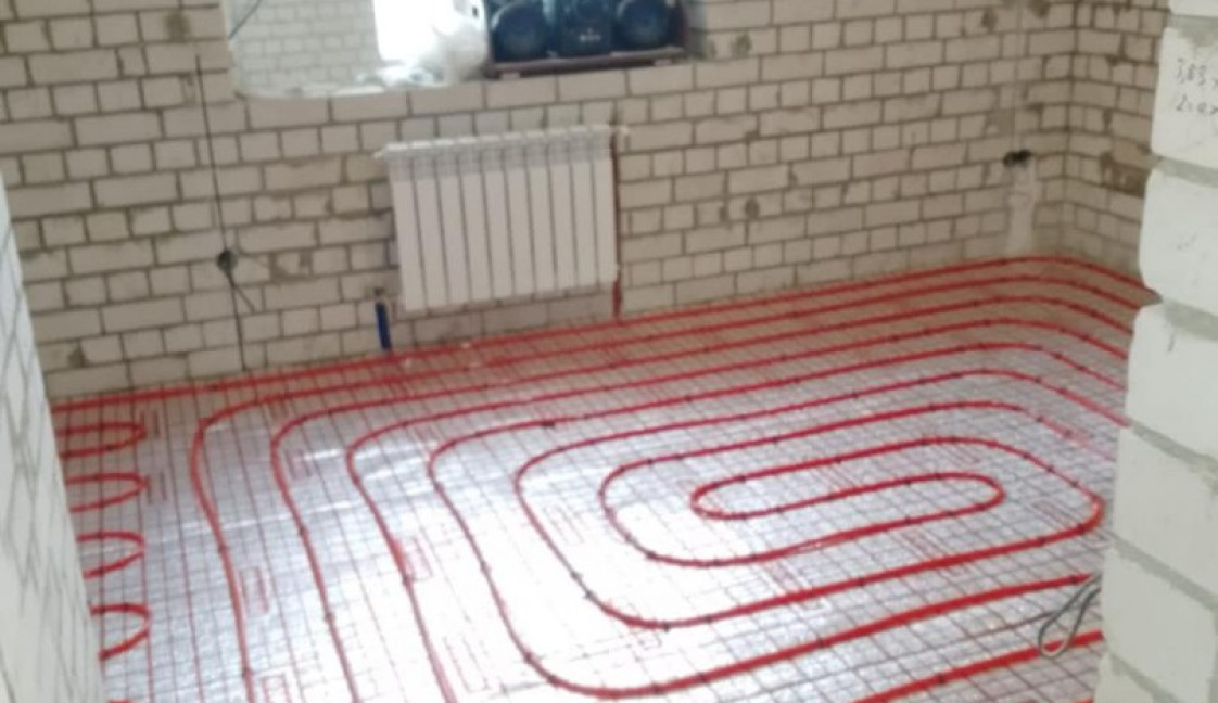 теплые полы монтаж