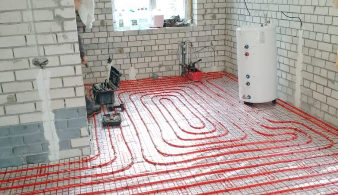 монтаж систем отопления