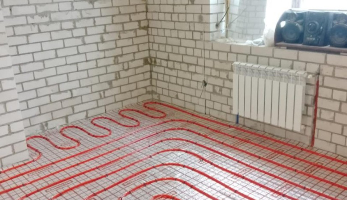 монтаж теплых полов