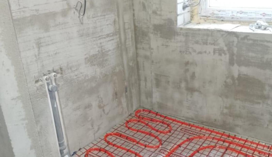 монтаж теплых полов