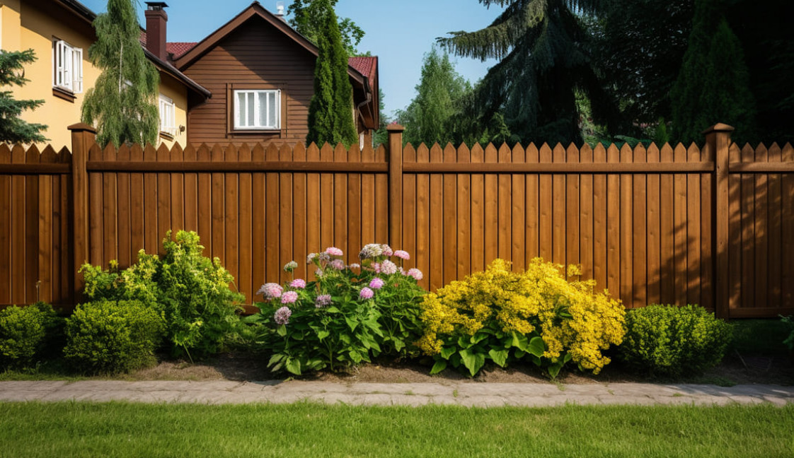 Забор штакетник