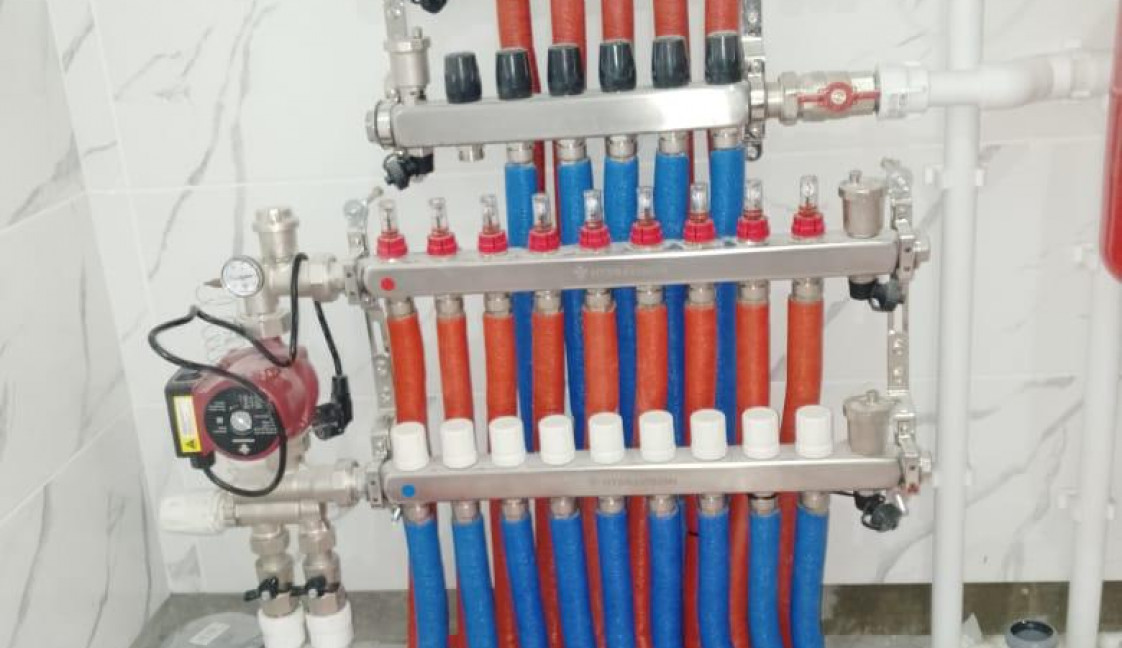 теплые полы монтаж