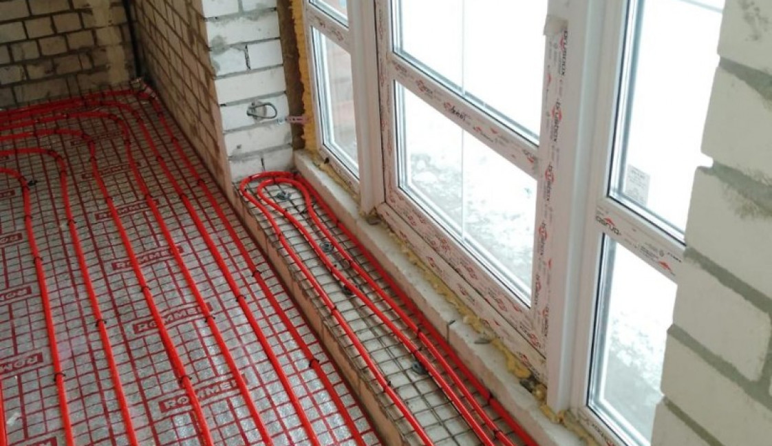 теплые полы монтаж