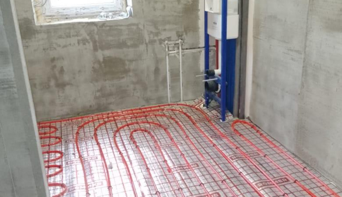 монтаж теплых полов