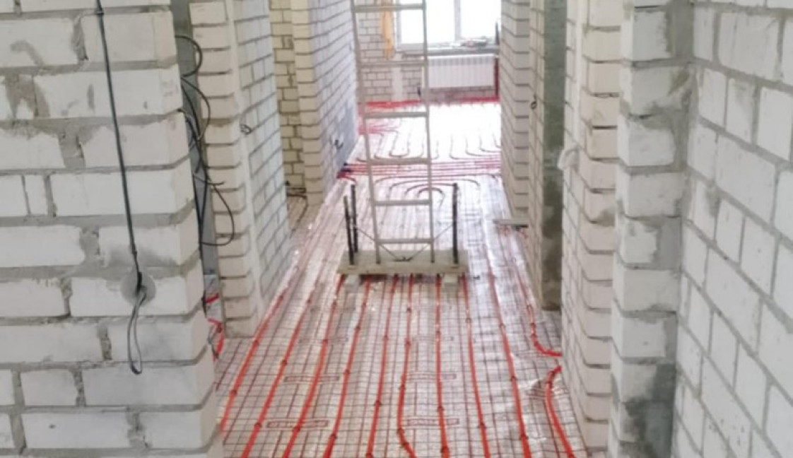 теплые полы монтаж